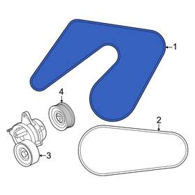 117207ja0a Infiniti Oe Serpentine Belt