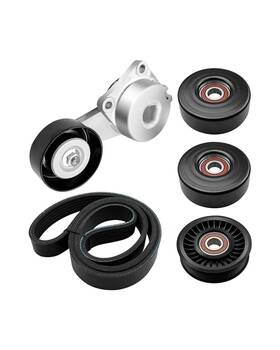 90k-38274a Jufwko Sbkymj0708 Replace Serpentine Belt Kit Tensioner Fits Fo