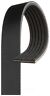 K061000rpm Gates Serpentine High Performance Belt 770075691617