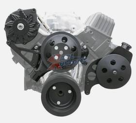 Ds35012bk Karl Performance Parts Chevy Sbc Black V-belt Pulley Front Drive System Alternator Lwp Power Steering Ds35012bk Karl Performance Parts Chevy Sbc Black V-belt Pulley Front Drive System Alternator Lwp Power Steering