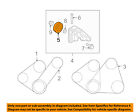 Kb36615940 Kia Oem 03-05 Rio