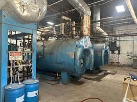 H3s-300-g02 Kewanee Set Of 300 Hp 150 Psi Gas And Oil Boiler Deaerator