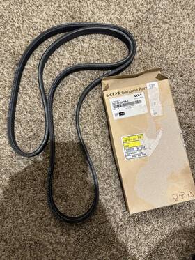 25212-3lta0 Kia Hyundai Genuine Serpentine Belt - 3.3l V6