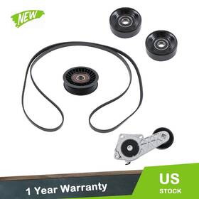 Pc3976452 Labworkauto For Ford F-150 Lincoln Mercury V8 2005-2014 Serpentine Belt Drive Component Kit