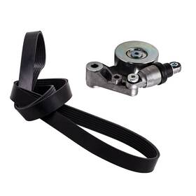 Nj2c8a Maxpeedingrods Drive Fan Belt Tensioner Assembly For Patrol Gu Zd30 3.0l Np300 Navara D22 3.0