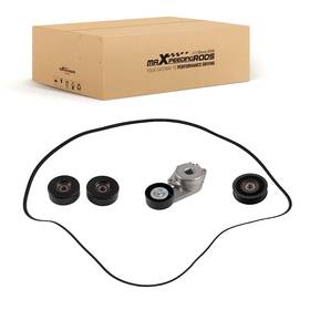 Q8oflr Maxpeedingrods Serpentine Belt Drive Kit For Ford F150 5.4l 2009-2010 Complete Set