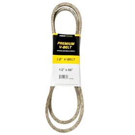 347509 Maxpower Premium Belt Reinforced With Kevlar Fiber Cords 1/2 Inch X 66