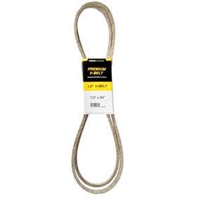 347537 Maxpower Premium Belt Reinforced With Kevlar Fiber Cords 1/2 Inch X 94