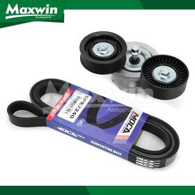 Mw02561 Maxwin Autoparts Serpentine Belt Component Kit Fit 10-11 Dodge Nitro 09-12 Jeep Liberty 3.7l