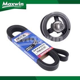 Mw06671 Maxwin Autoparts Harmonic Balancer Serpentine Belt Fit Dodge Dakota Ram Jeep Mitsubishi Raider