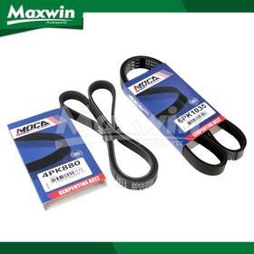 Mw08000 Maxwin Autoparts Drive Belt Set Fit 95-06 Lexus Toyota Alt / Ac Power Steering 4pk880 6pk1035