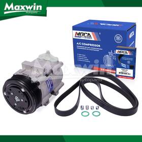 Mw10435 Maxwin Autoparts Ac Compressor Serpentine Belt Fit 02-04 Ford F-250 F-350 F-450 Super Duty 6.8l
