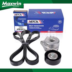 Mw10463 Maxwin Autoparts Serpentine Belt Drive Component Kit For Ford Expedition E-350 Starcraft Bus