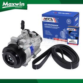 Mw10690 Maxwin Autoparts Ac Compressor Serpentine Belt For 06-10 Dodge Ram 2500 3500 4500 5500 Diesel Ohv