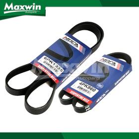 Mw90059 Maxwin Autoparts 2pcs Drive Belt Kit A/c/steering/alt Fit 1998-2001 Nissan Altima 2.4l L4 Dohc