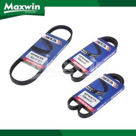 Mw90063 Maxwin Autoparts 3pcs Epdm Serpentine Belts 4pk875 4pk635 5pk940 Fit 1986 1987 Mazda 626 2.0l Gas