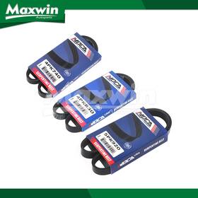 Mw90086 Maxwin Autoparts 3 Pcs Serpentine Drive Belt Set Ac Ps Alt For 1996-2001 Acura Integra 1.8l Dohc