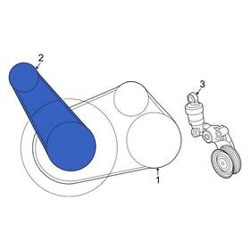 H30115908 Mazda Oe For Cx-90 2024 Accessory Drive Belt