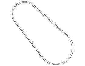 Py01-15-908 Mazda Genuine Water Pump Belt