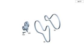 003-993-28-96 Mercedes-benz Genuine V-ribbed Belt