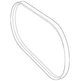 003-993-75-96 Mercedes-benz Genuine V-ribbed Belt