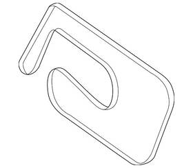 011-997-96-92 Mercedes-benz Genuine V-belt