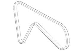 012-997-54-92 Mercedes-benz Genuine V-belt