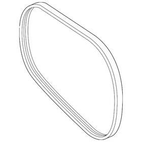 39934796 Mercedes-benz Genuine Serpentine Belt
