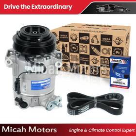 Micahac06sp62 Micah Motors A/c Compressor With Clutch And Belt Fit 15-17 Chevrolet Equinox Gmc Terrain 2.4l