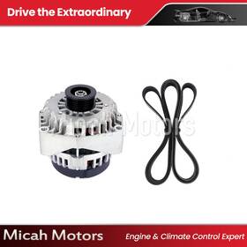 Micahan92sp74 Micah Motors Serpentine Belt With Alternator For Cadillac Chevrolet Silverado Suburban Tahoe V8