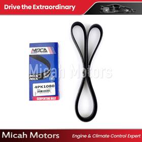 Micahesp0020 Micah Motors Accessory Drive Belt 4pk1080 For Chevrolet Tracker Ford Jaguar Kia Toyota Tercel