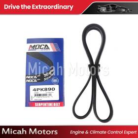 Micahesp0049 Micah Motors Epdm Serpentine Belt 4pk890 For Bmw Chrysler Dodge Mazda Plymouth Subaru Toyota