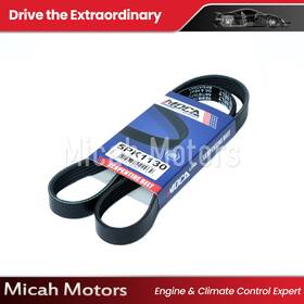 Micahesp0067 Micah Motors Epdm Accessory Drive Belt 5pk1130 For 07-11 Audi S6 S8 94-00 Mitsubishi Montero