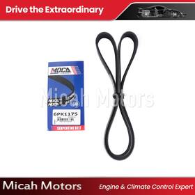 Micahesp0106 Micah Motors Epdm Serpentine Belt 6pk1175 For Infiniti G35 Qx4 Nissan 350z Pathfinder Acura