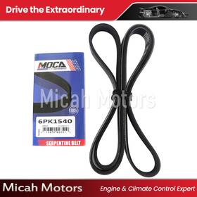 Micahesp0122 Micah Motors Serpentine Belt Without Ac Fit 98-08 Toyota Corolla Matrix 1.8 Bmw Chevrolet 6pk1540