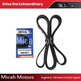 Micahesp0174 Micah Motors Epdm Serpentine Belt For Chevrolet Gmc Mercedes-benz Oldsmobile Lincoln 6pk2360
