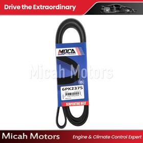 Micahesp0175 Micah Motors Epdm Serpentine Belt Fit 90-12 Chevrolet Ford Gmc Oldsmobile 3.0l 5.0l 6pk2375