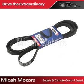 Micahesp0183 Micah Motors Epdm Serpentine Belt 6pk2455 Fit 10-15 Jaguar Xkr 5.0l Ford F150 Windstar