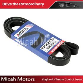 Micahesp0188 Micah Motors Epdm 6pk2530 For Ford E-150 E-250 E-350 E-450 F-250 F-350 F-450 Serpentine Belt
