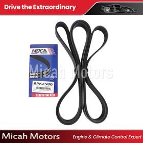 Micahesp0192 Micah Motors Serpentine Belt Fits 07-15 Dodge Jeep Chrysler Hyundai 2.0l 2.4l 6pk2580
