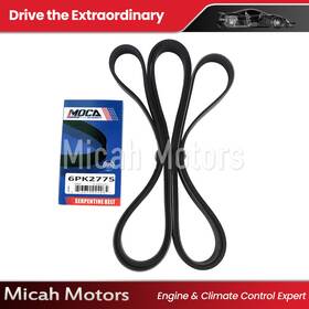 Micahesp0197 Micah Motors Epdm Serpentine Belt Fits 06-07 Buick Chevrolet Lincoln 3.0 3.5 3.9l 6pk2775
