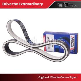Micahesp0222m Micah Motors Fabric Faced Serpentine Belt 7pk1781 For 03-07 Honda Accord 2.4l 2004 2005 2006