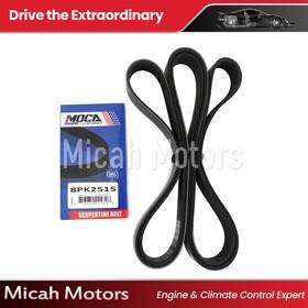 Micahesp0241 Micah Motors 1.12 Inch Width 8 Ribs Serpentine Belt Epdm For 97-04 Ford E150 E250 F150 F250 5.4l