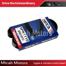 Micahesp0245 Micah Motors Epdm Serpentine Belt For Toyota Celica Camry Rav4 Honda Accord Acura Nsx 5pk1110