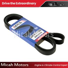 Micahesp0272 Micah Motors Epdm Serpentine Belt 6pk1750 For Chevrolet Ford Jeep Mazda Gmc Oldsmobile Volvo