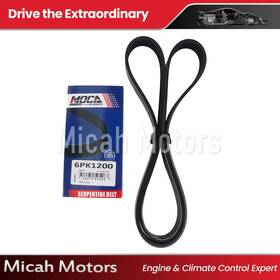 Micahesp0317 Micah Motors Epdm Serpentine Belt 6pk1200 For Honda Passport Pilot Volvo S60 S80 V60 Xc60