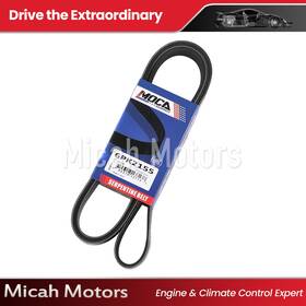 Micahesp0383 Micah Motors Epdm Serpentine Belt For Cadillac Cts Jeep Liberty Wrangler Subaru Impreza