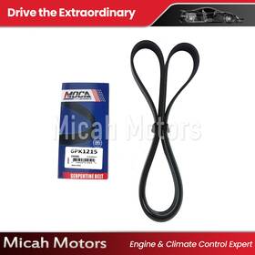 Micahesp0385 Micah Motors Serpentine Belt For 17-19 Nissan Sentra 15-18 Chevrolet City Express 1.8 6pk1215