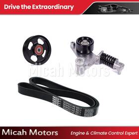 Micahsp11bt1117 Micah Motors Serpentine Belt Drive Component Kit For Scion Xb Toyota Corolla Matrix Rav4 2.4l