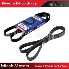 Micahsp2406 Micah Motors Epdm Drive Belt Set Alt-ac-pw R For 98-02 Honda Accord V6 3.0l 6pk1175 4pk112